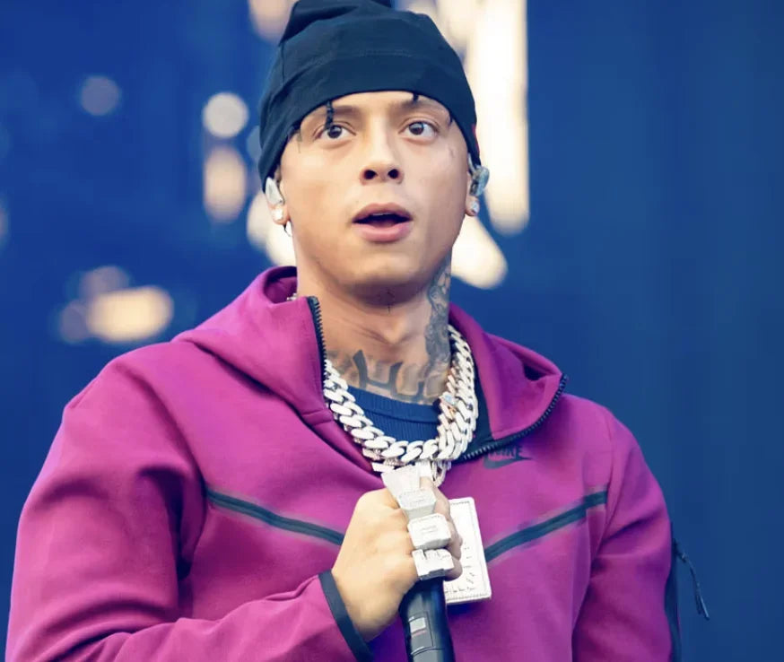 Central cee portant du nike tech fleece