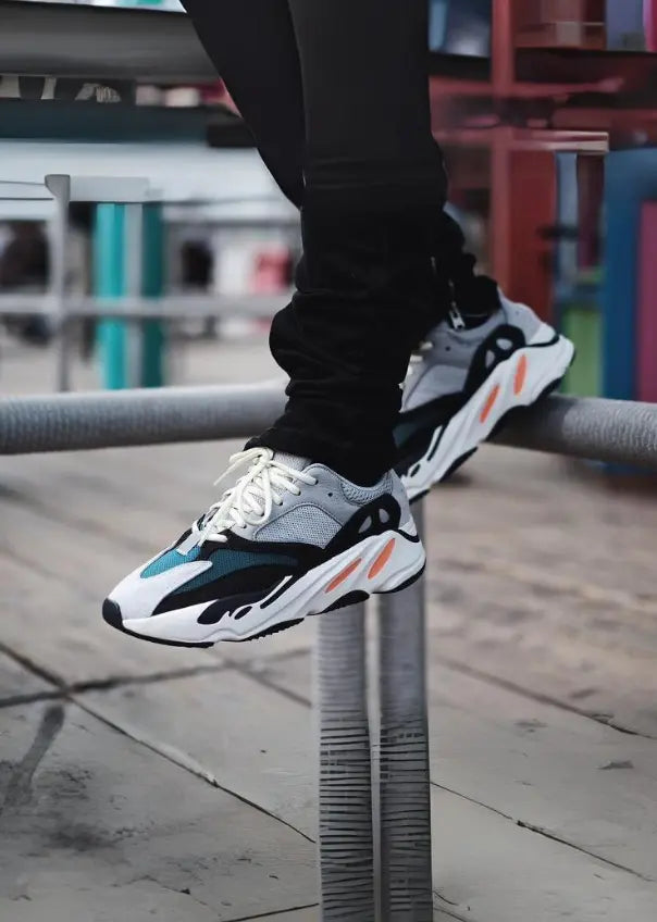 Adidas yeezy 700 wave runner on feet best sale