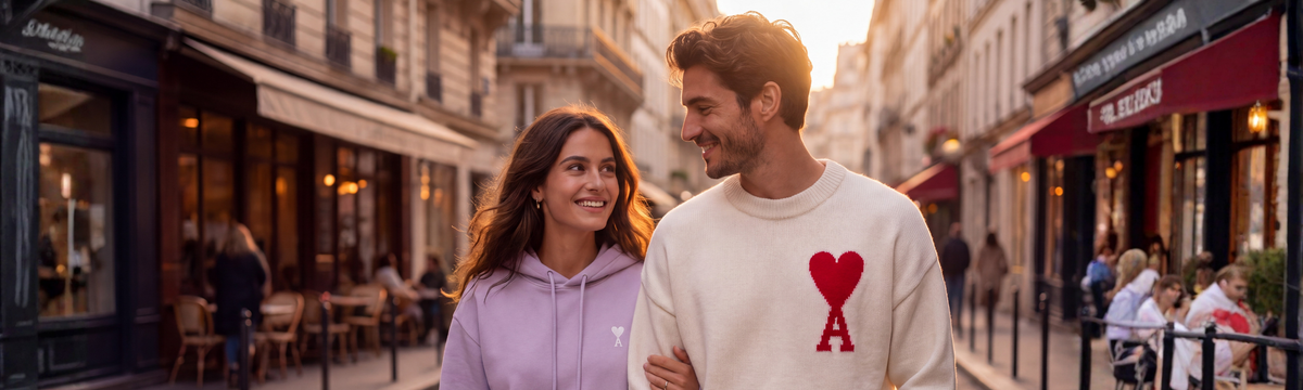 Imagen principal de una colección premium de sneakers y streetwear, mostrando modelos elegantes, materiales de lujo, siluetas sofisticadas en un entorno de boutique de lujo.