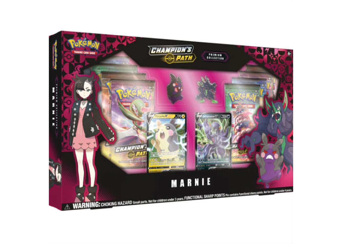 2020 Pokemon TCG Champion's Path Marnie Premium Collection -1