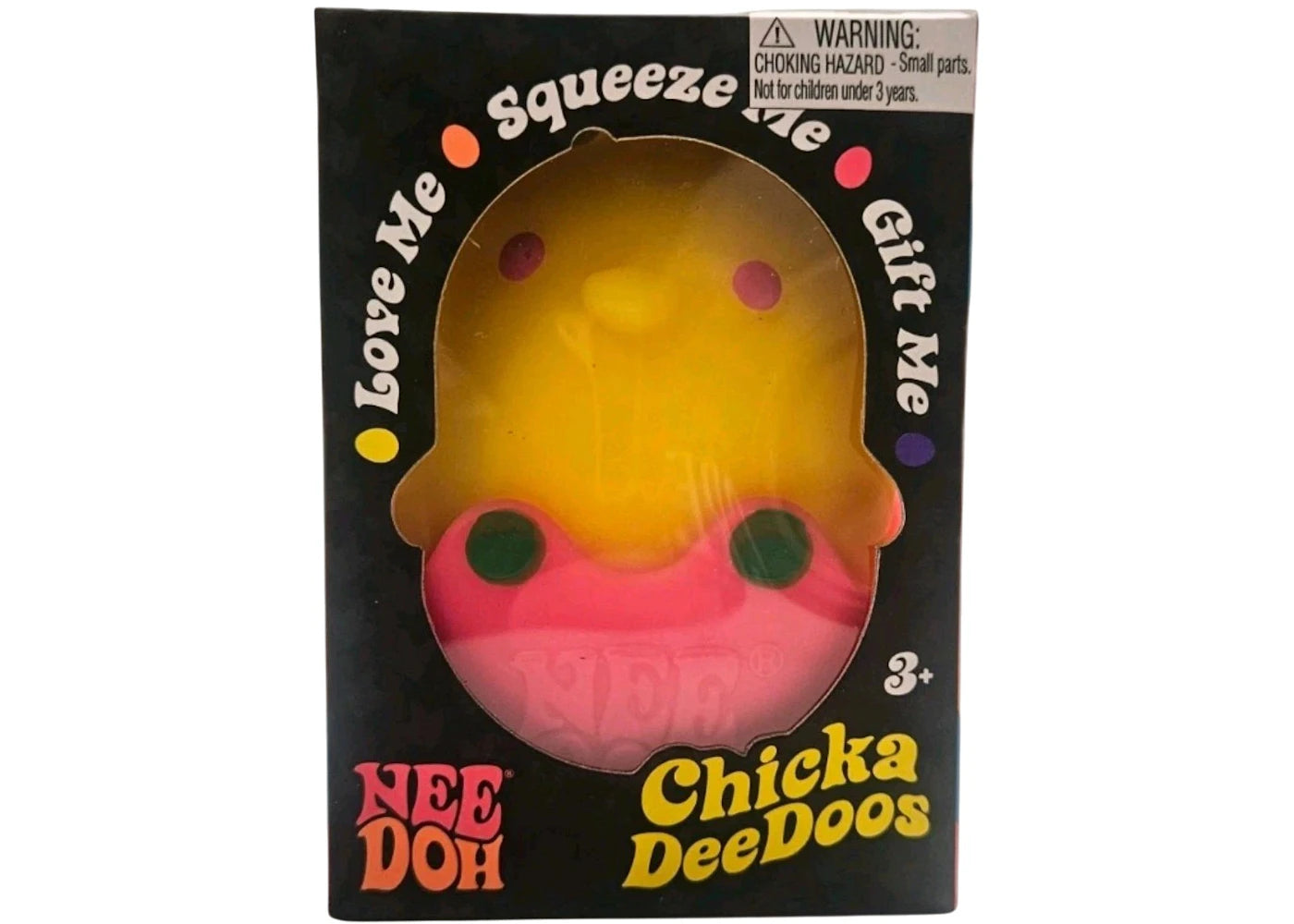 NeeDoh Chicka Deedo Squishy Fidget Toy Polka Dot -1
