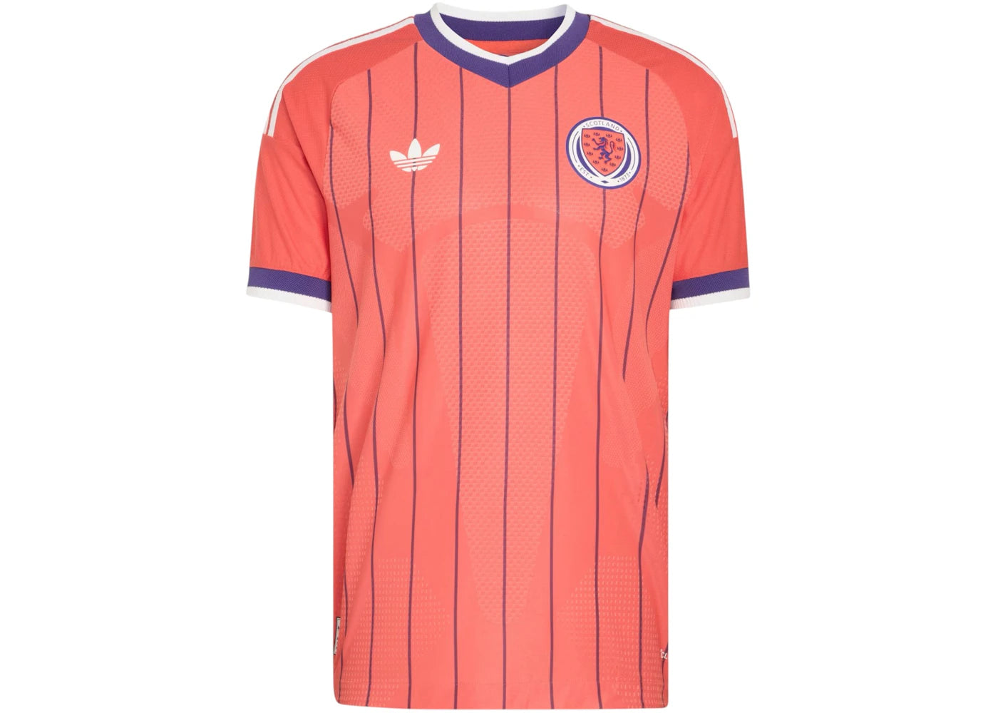 adidas Scotland 26 Away Authentic Jersey Trace Scarlet -1