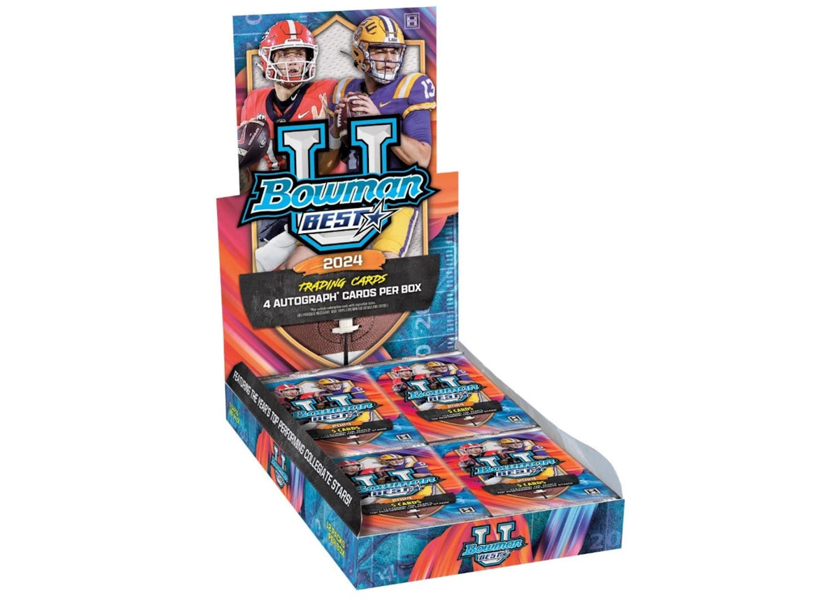2024 Topps Bowman University Best Football Hobby Box -1
