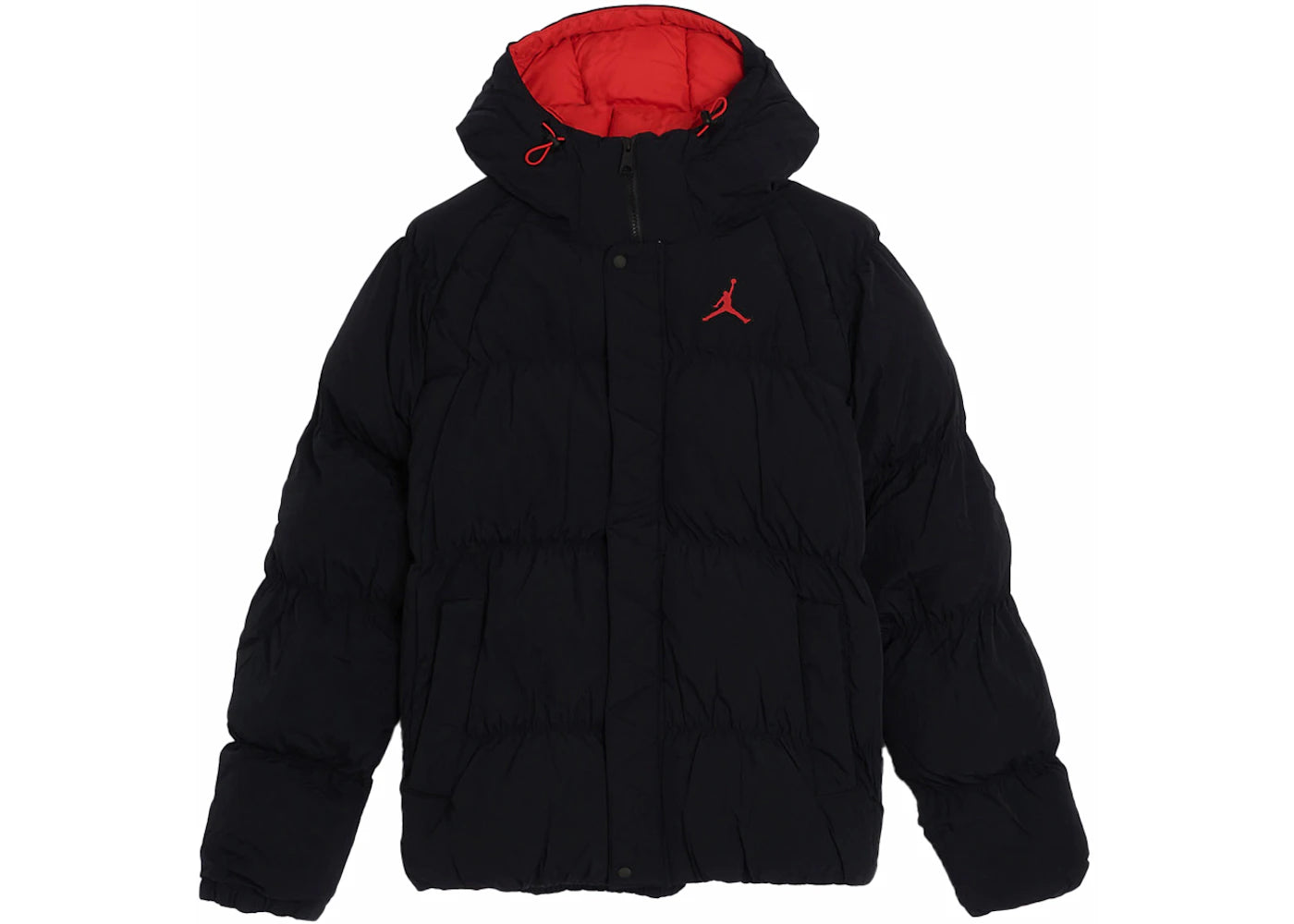 Jordan Essential Puffer Jacket Black/Red -1