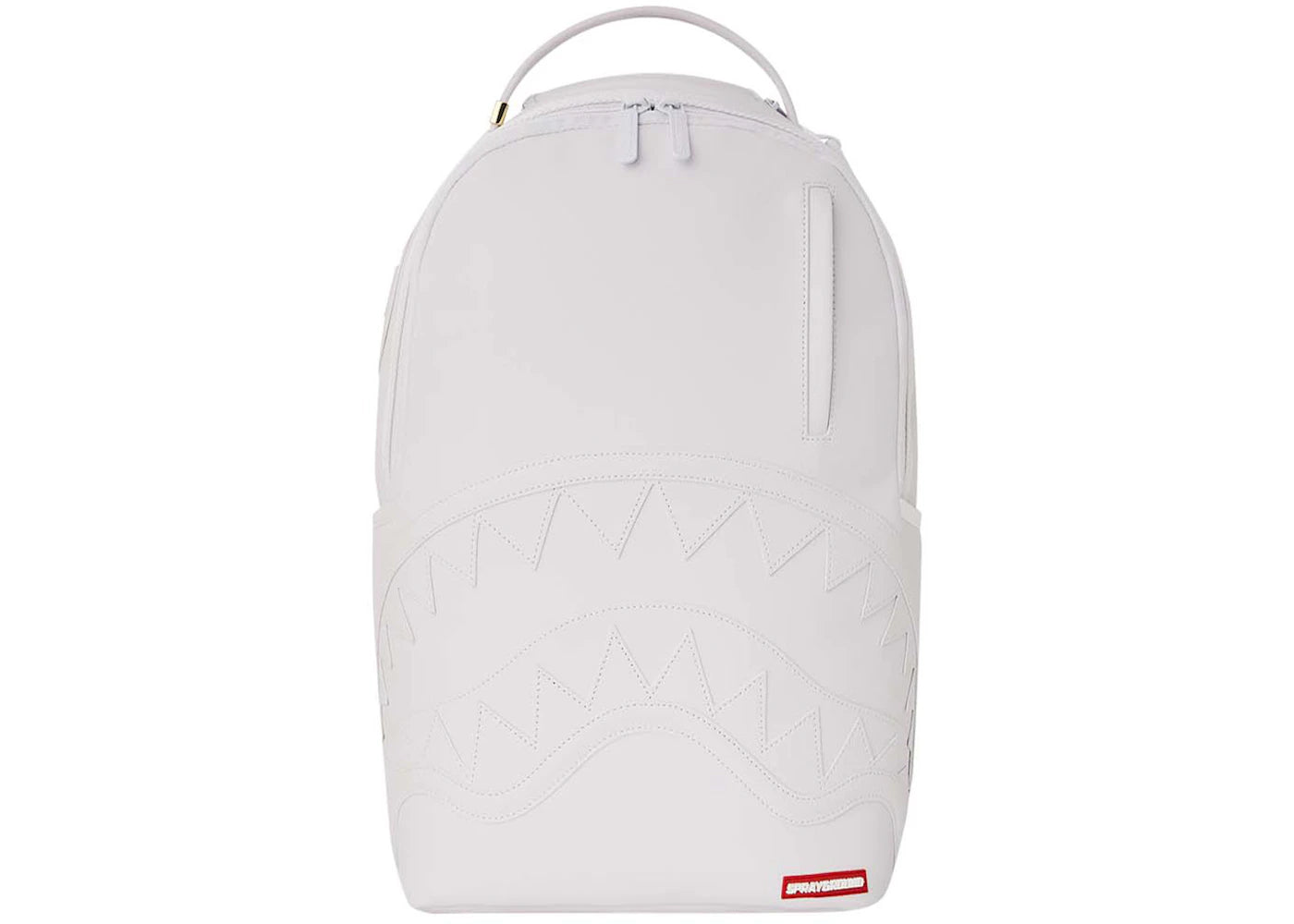 Sprayground White Shark DLXSV Backpack White -1
