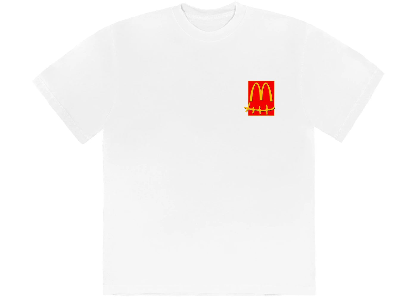 Travis Scott x McDonald's Action Figure Series T-Shirt White -1