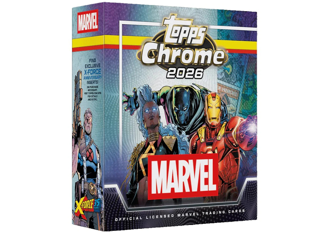 2026 Topps Chrome Marvel Comics Mega Box -1