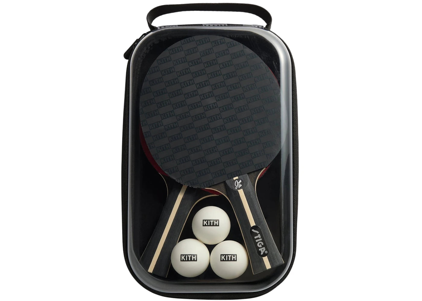 Kith For Stiga Table Tennis 2 Player Premium Set Black / Red -1