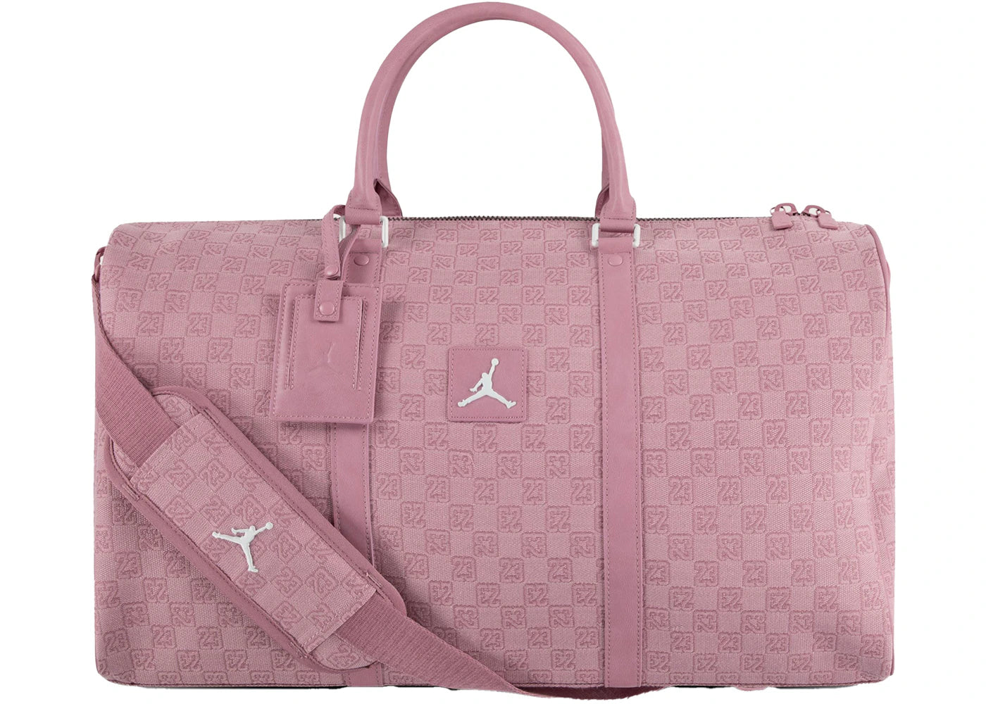 Jordan Monogram Duffle Bag (25L) Pink -1