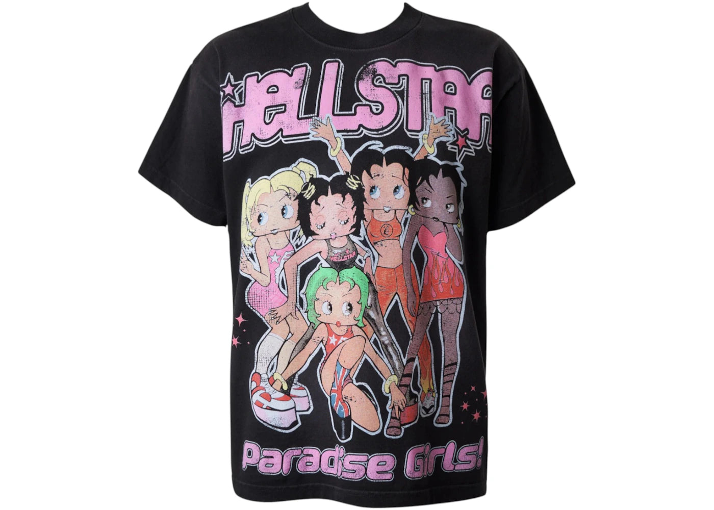 Hellstar Paradise Girls T-shirt Black -1