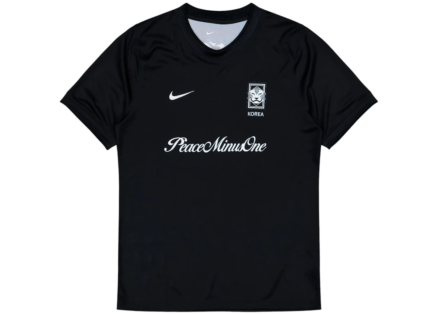 Nike x PEACEMINUSONE Korea KFA Academy Pro Football Top (Asia Sizing) Black -1
