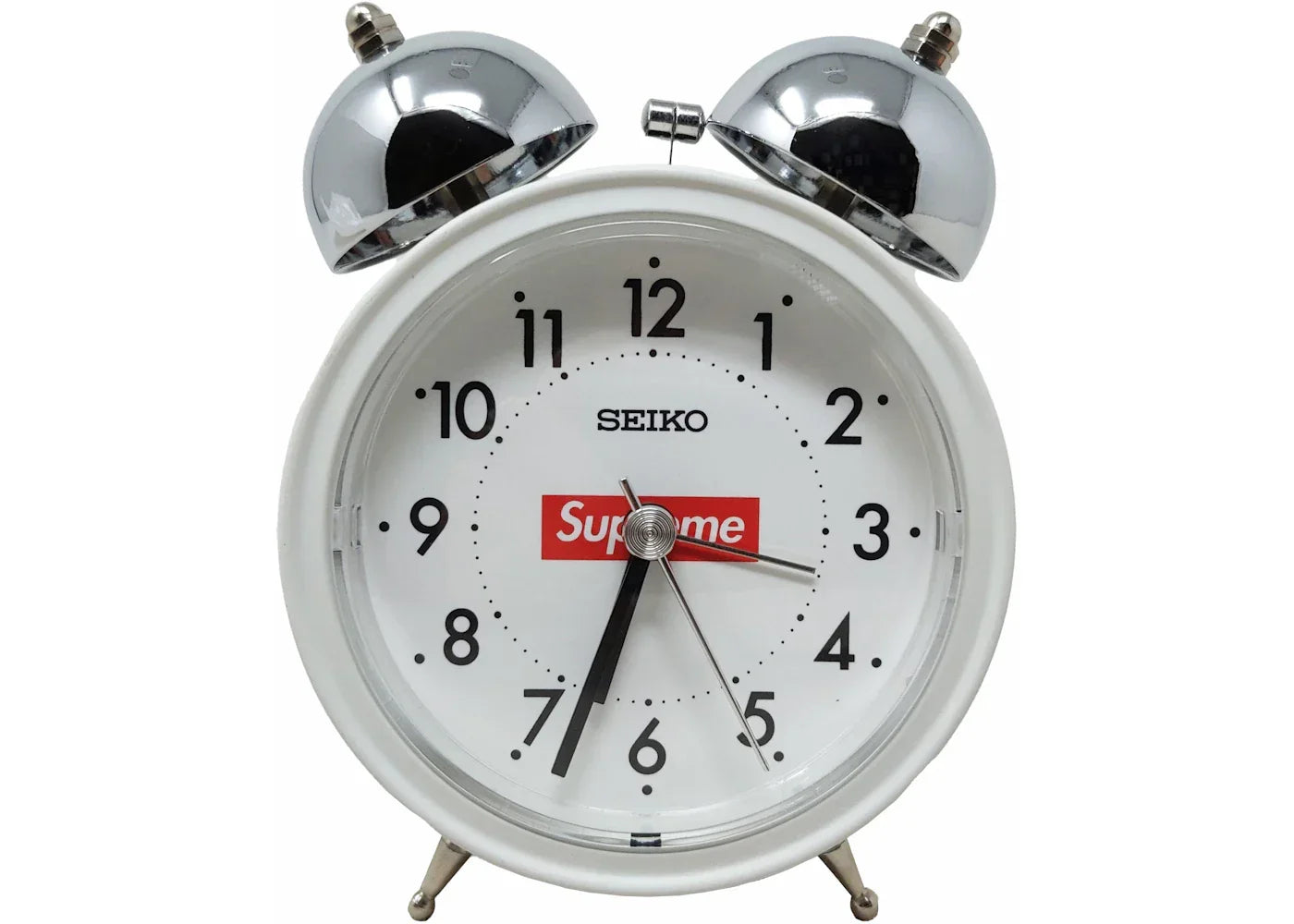Supreme Seiko Alarm Clock White -1