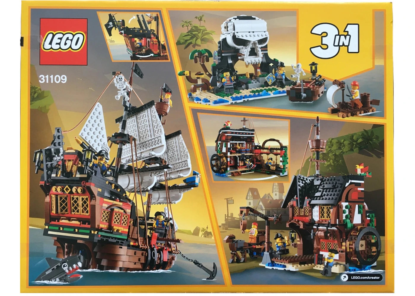 LEGO Creator Pirate Ship Set 31109 -1