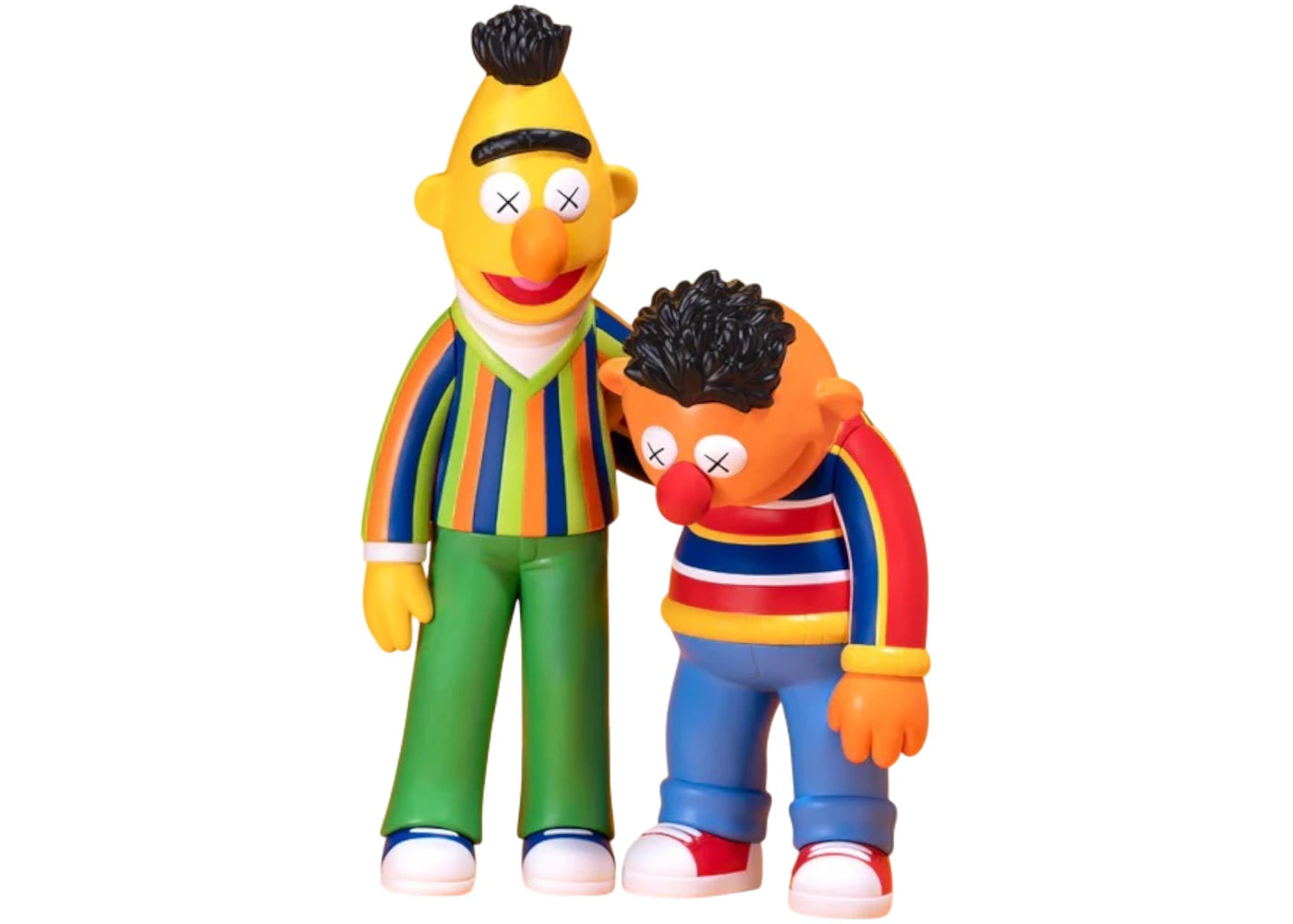 KAWS & Sesame Street Bert & Ernie Vinyl Figure Set of 2 -1
