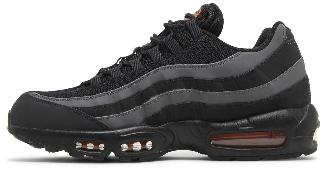 Nike Air Max 95 Black Grey Safety Orange-2