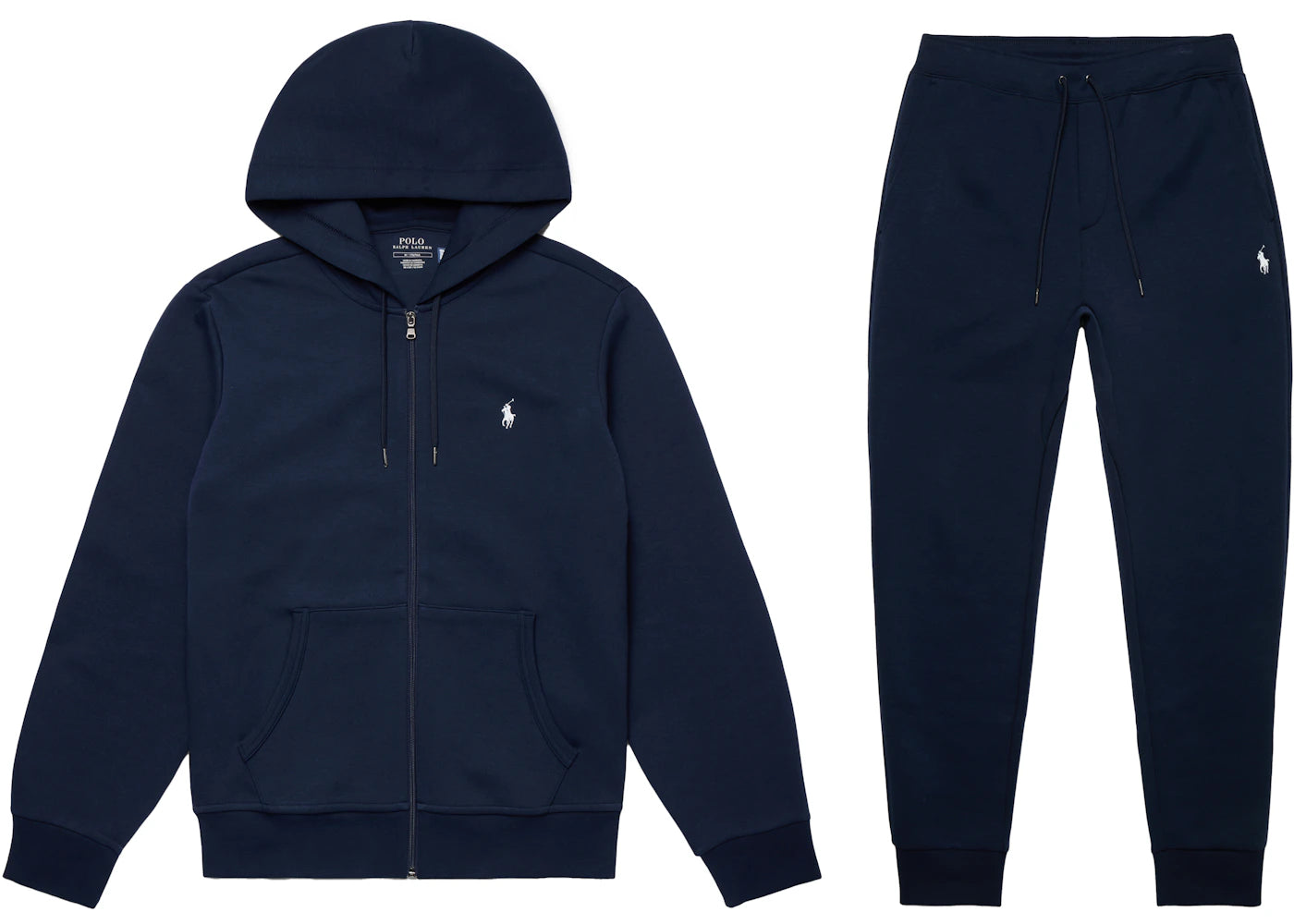 Polo Ralph Lauren Double-Knit Full-Zip Hoodie and Double-Knit Jogger Pant Set Aviator Navy -1