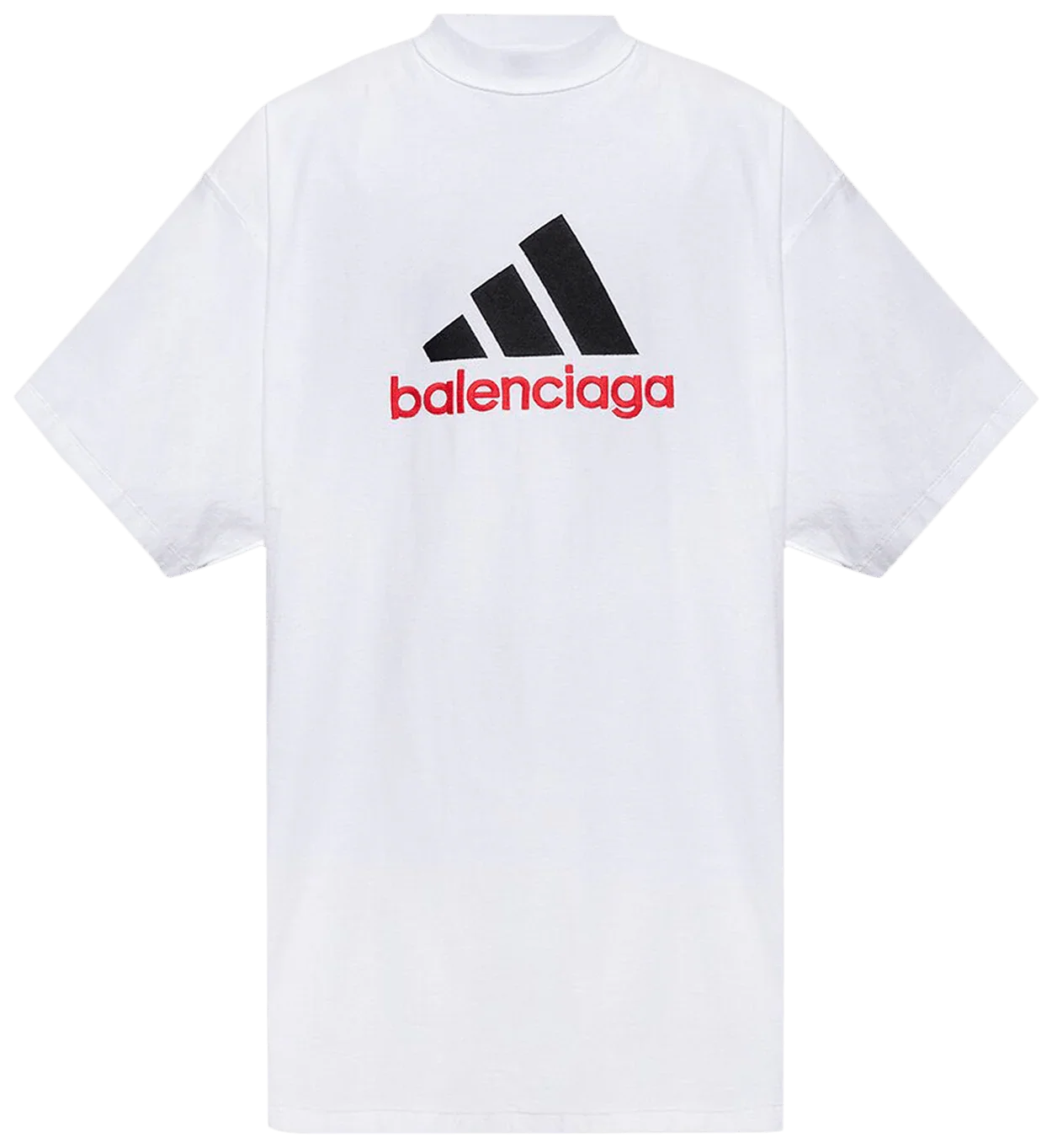 Balenciaga x adidas Unisex T-Shirt Oversized White -1