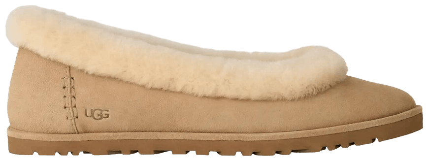 UGG Zora Ballet Flat Sand (Women's)-1