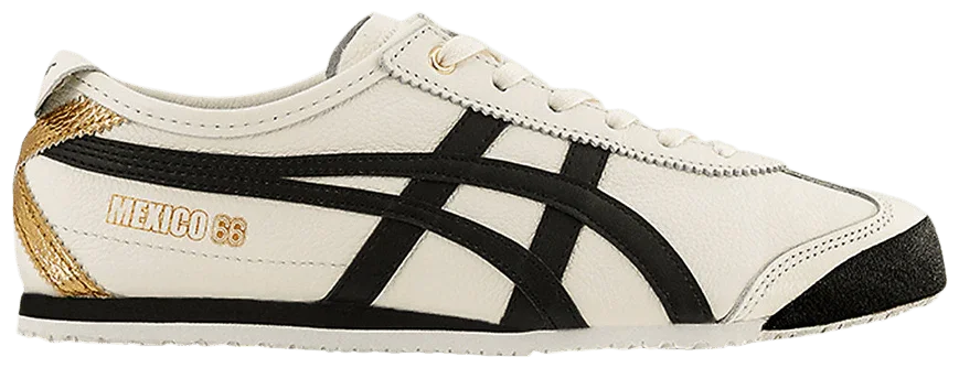 Onitsuka Tiger Mexico 66 Cream Black Gold-1
