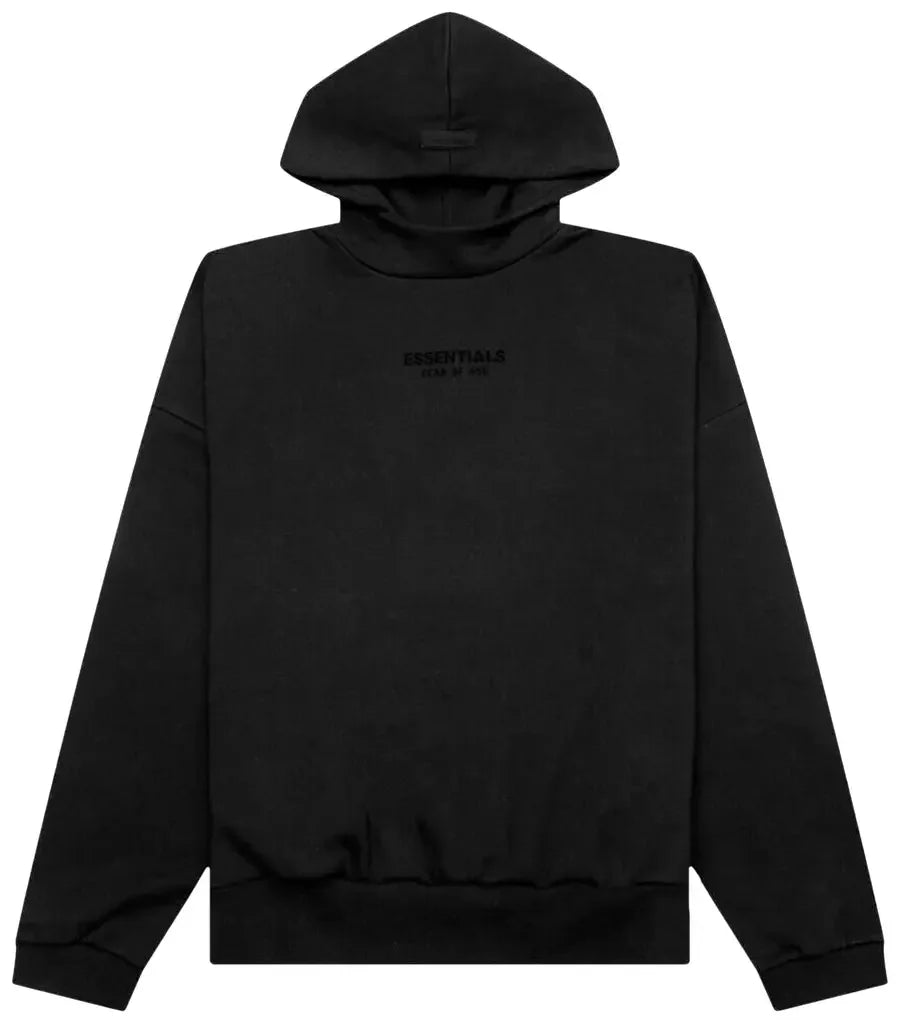 Fear of God Essentials Hoodie Jet Black