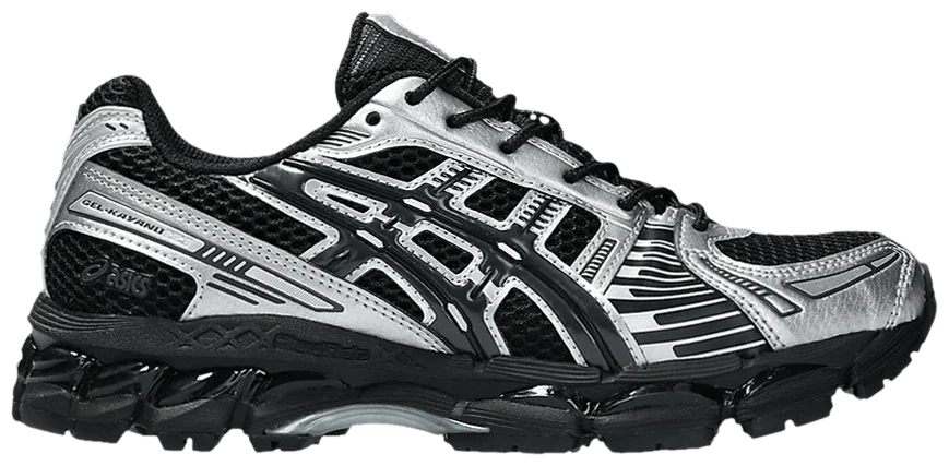 ASICS Gel-Kayano 12.1 Black Pure Silver-1