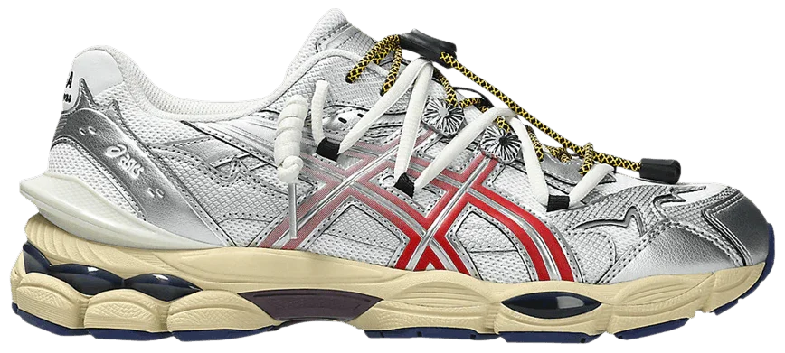 ASICS Gel-Cumulus 16 TOGA White Red Pure Silver-1