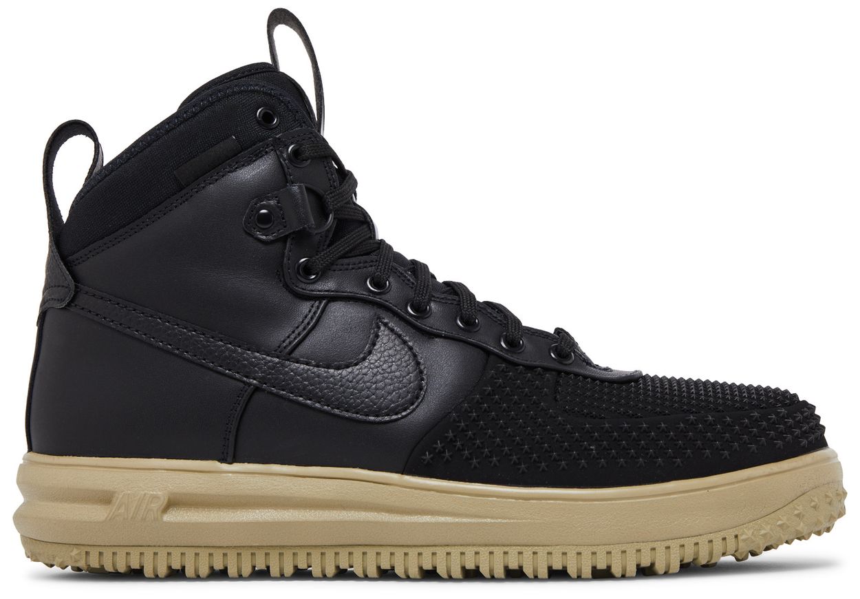 Nike Air Force 1 Duckboot Black Neutral Olive-1