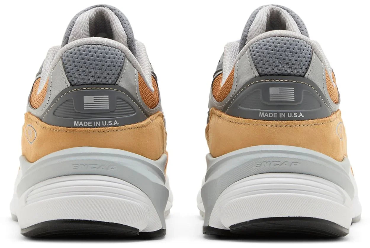 New Balance 990v6 MiUSA Workwear Grey-Back