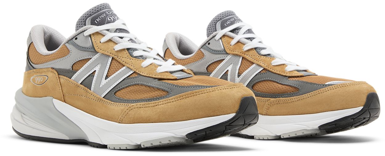 New Balance 990v6 MiUSA Workwear Grey-Pair