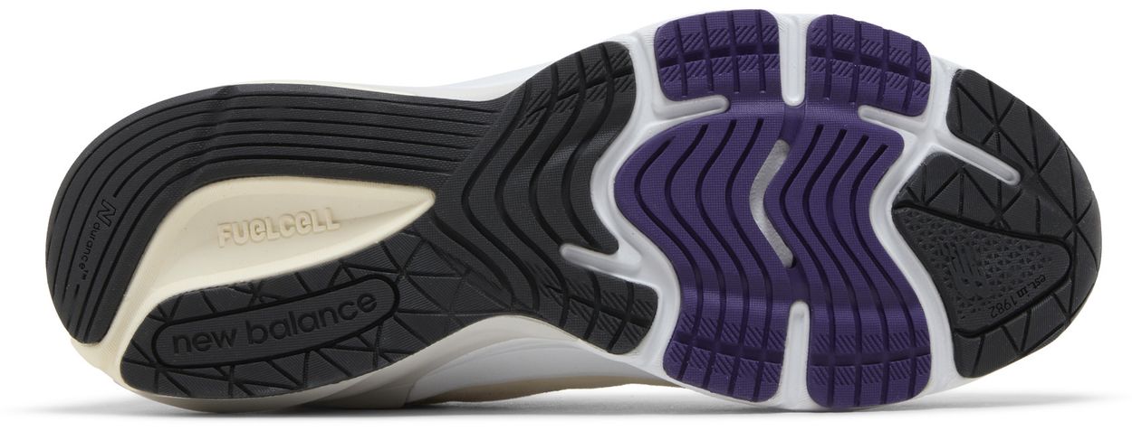 New Balance 990v6 MiUSA Teddy Santis White Black Plum-Sole