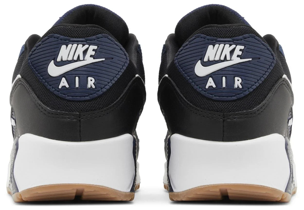 Nike Air Max 90 Midnight Navy Gum-Back