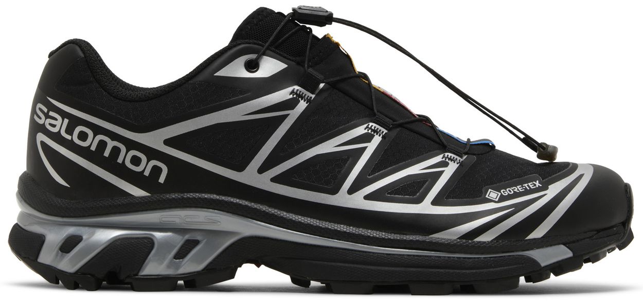 Salomon XT-6 Gore-Tex Black Silver-1
