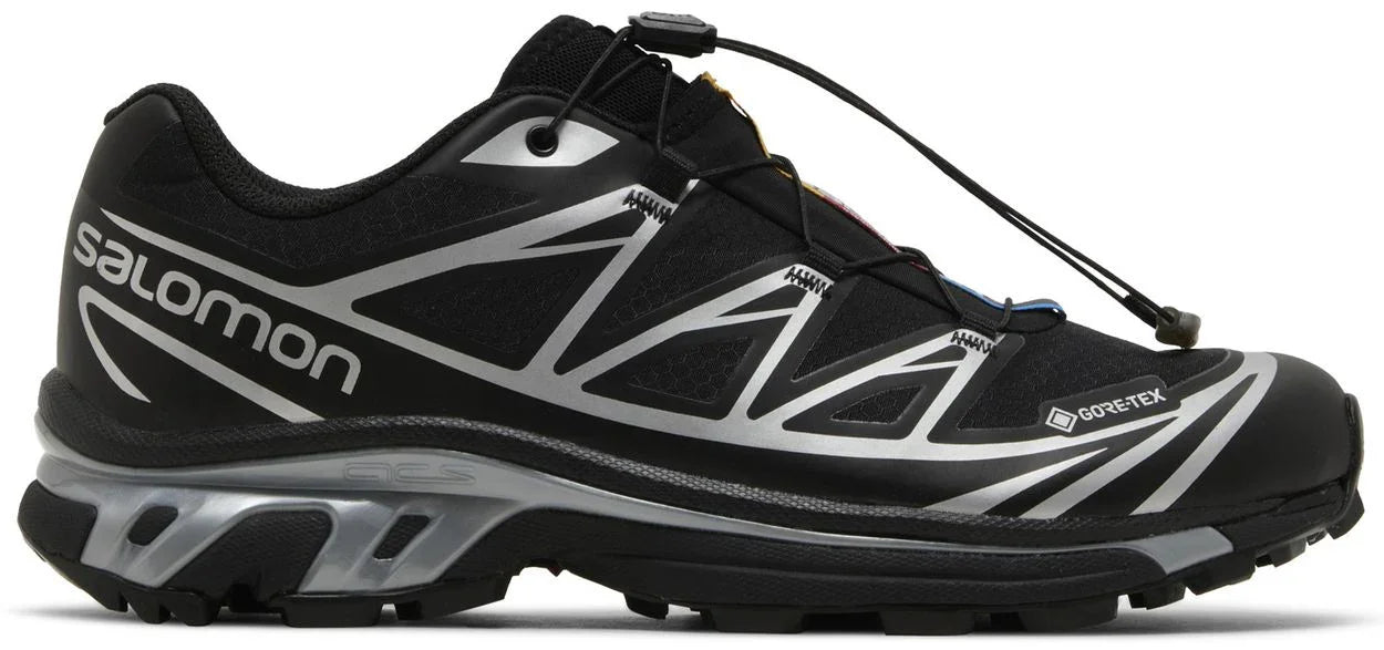 Salomon XT-6 Gore-Tex Black Silver-1