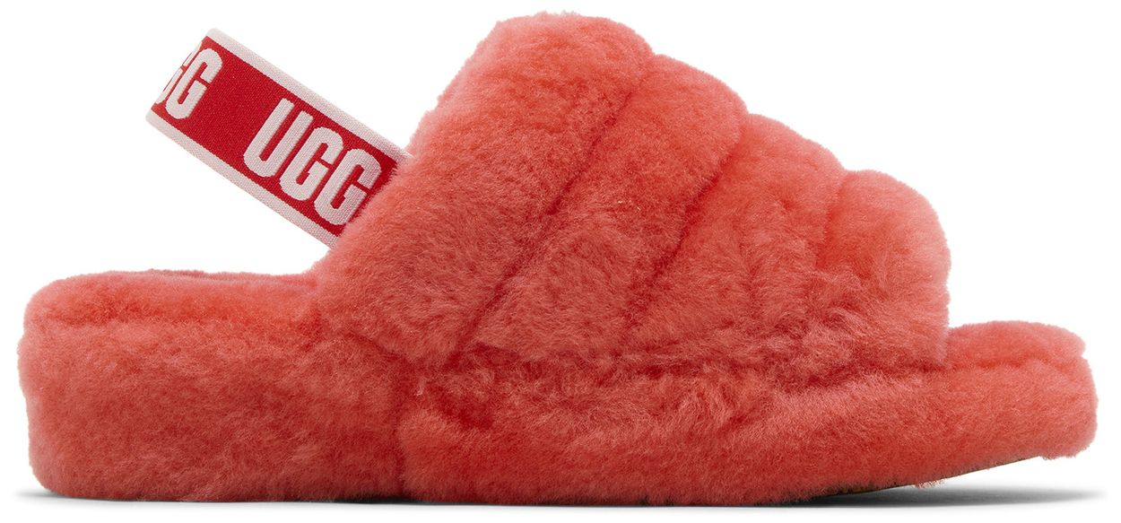 UGG Fluff Yeah Slide Red Currant (Women's)-1