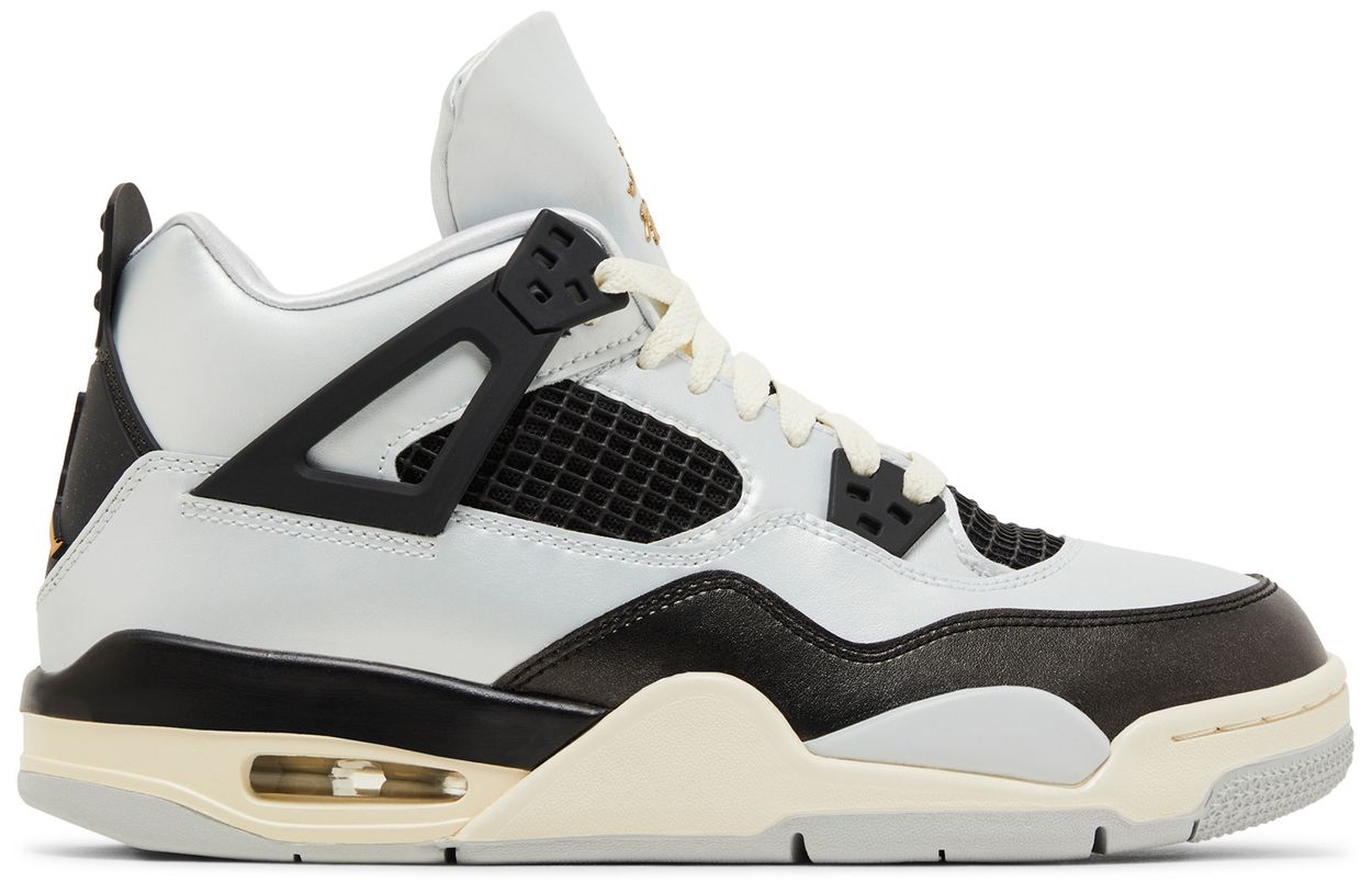 Jordan 4 Retro Platinum Gold (GS)-1