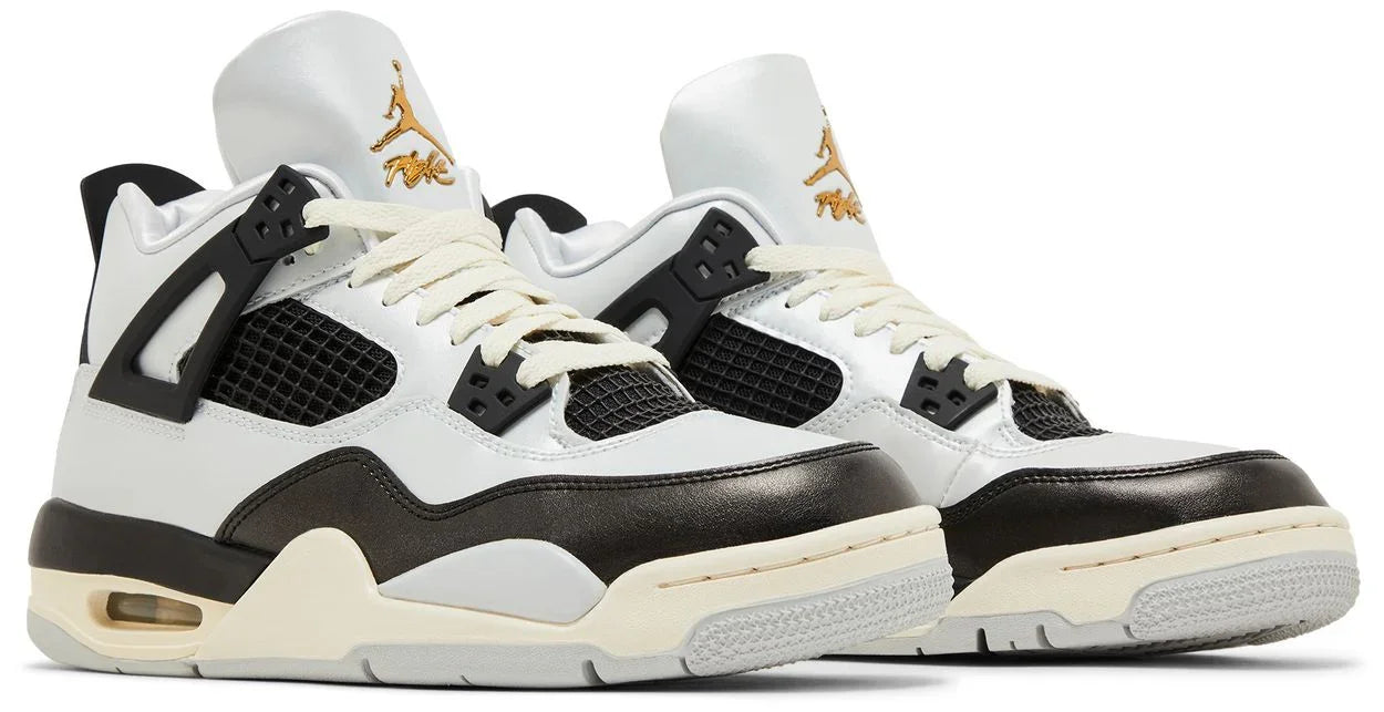 Jordan 4 Retro Platinum Gold (GS)-Pair