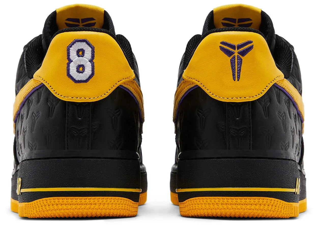 Nike Air Force 1 Low Kobe Bryant Lakers Away (Numbered Edition of 8000)-Back