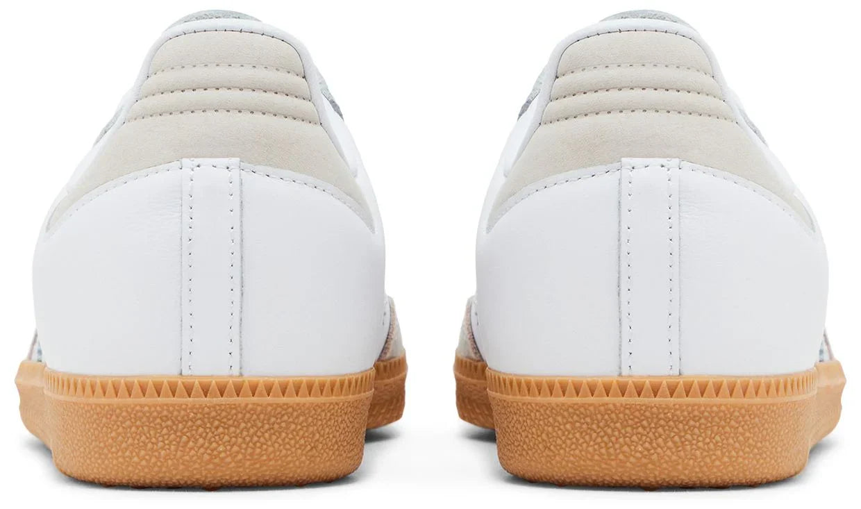 adidas Samba OG White Silver Metallic Grey (Women's)-Back