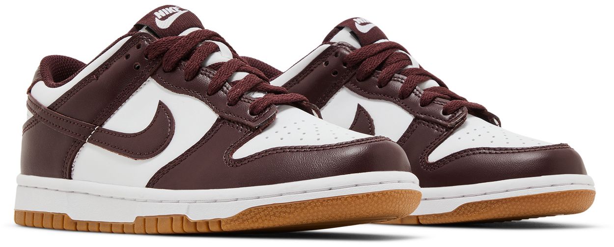 Nike Dunk Low Burgundy Crush Gum (GS)-Pair