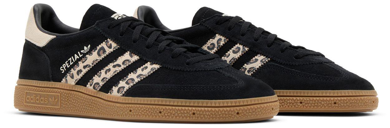 adidas Handball Spezial Black Wonder Leopard (Women's)-Pair