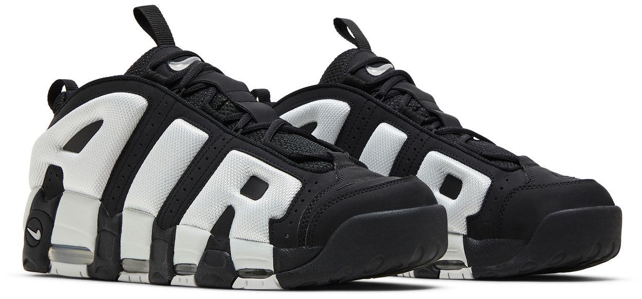 Nike Air More Uptempo Low Black Photon Dust-Pair