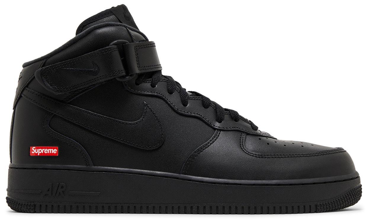 Nike Air Force 1 Mid Supreme Black-1