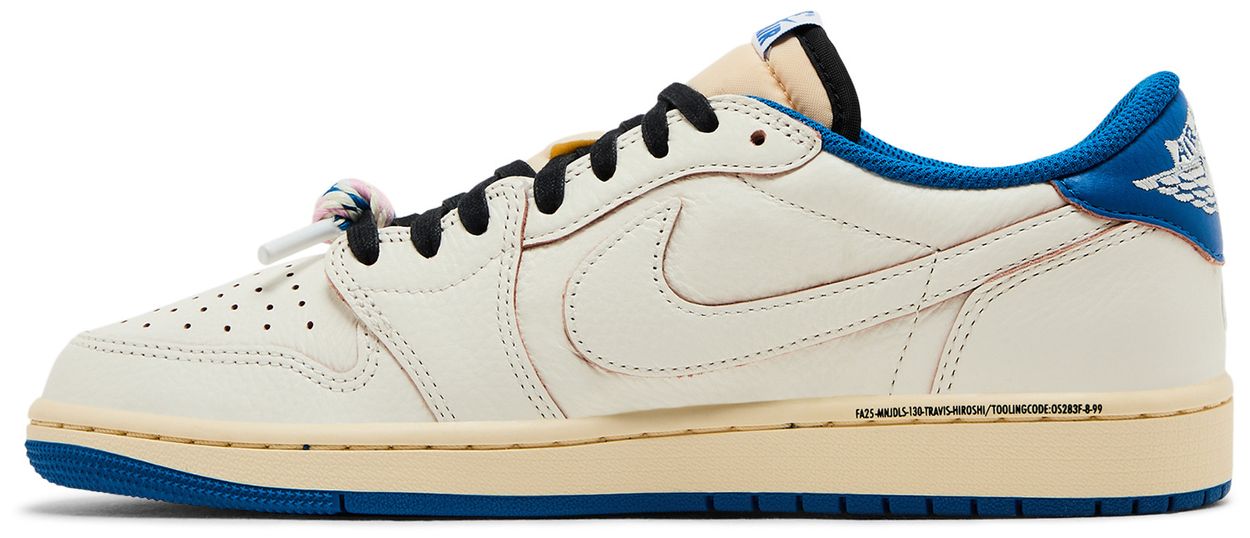 Jordan 1 Retro Low OG SP Fragment x Travis Scott Sail Military Blue-2