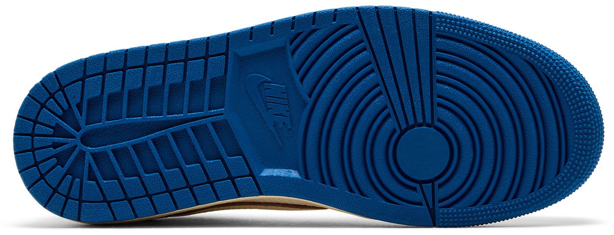 Jordan 1 Retro Low OG SP Fragment x Travis Scott Sail Military Blue-Sole