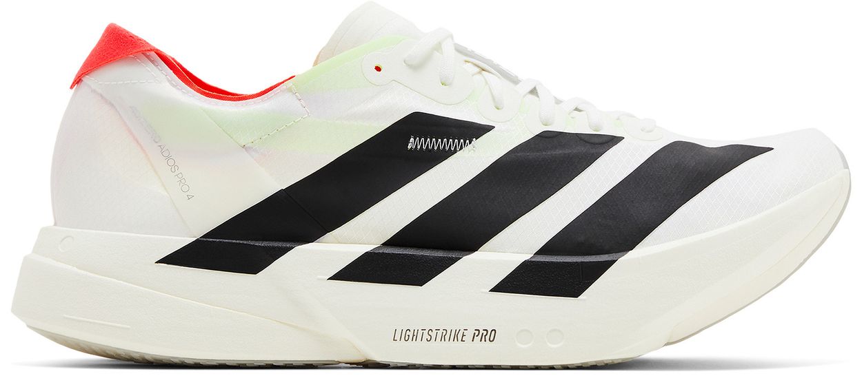 adidas Adizero Adios Pro 4 White Black-1
