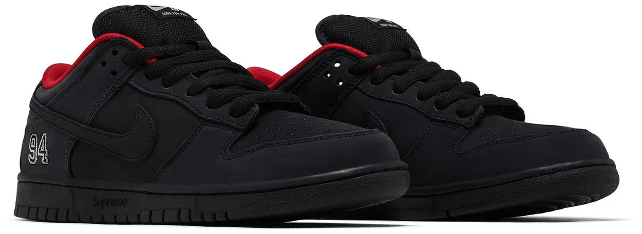 Nike SB Dunk Low Supreme 94 Black-Pair
