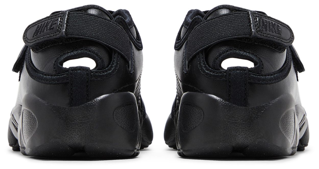 Nike Air Rift Leather Triple Black (Women's)-Back