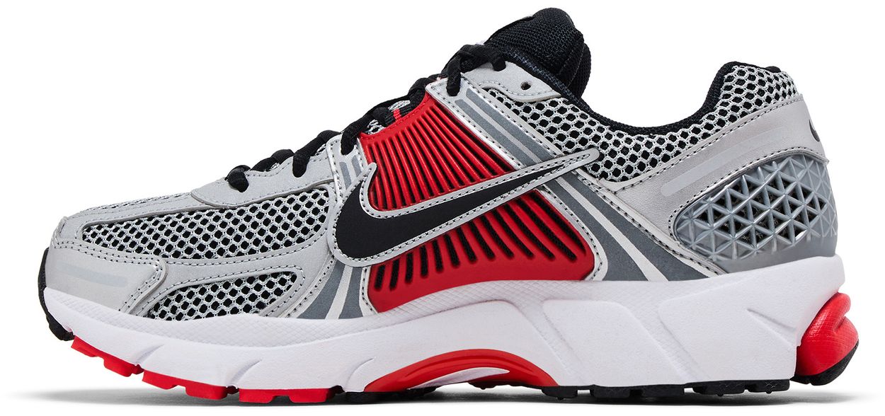 Nike Zoom Vomero 5 Bright Crimson Metallic Silver-2