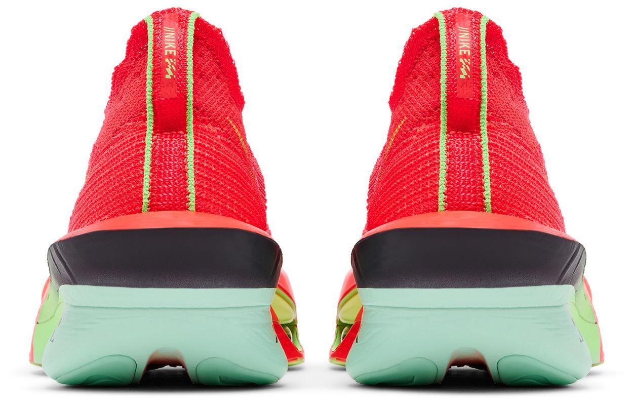 Nike Air Zoom Alphafly Next% 3 Bright Crimson Lime Blast Mint Foam Cave Purple-Back