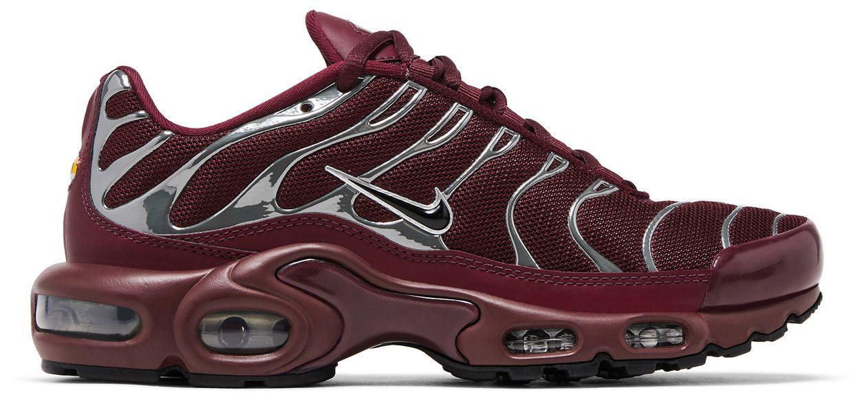 Nike Air Max Plus SE Night Maroon Metallic Silver (Women's)-1